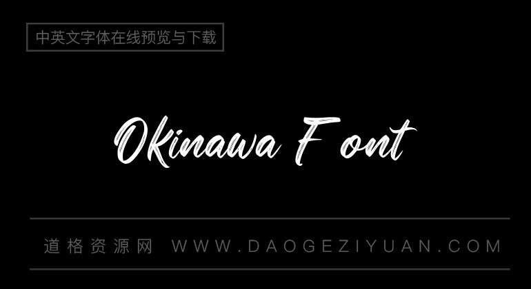 Okinawa Font