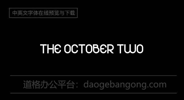 The October Two