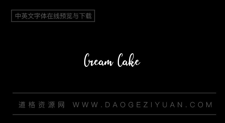 Cream Cake