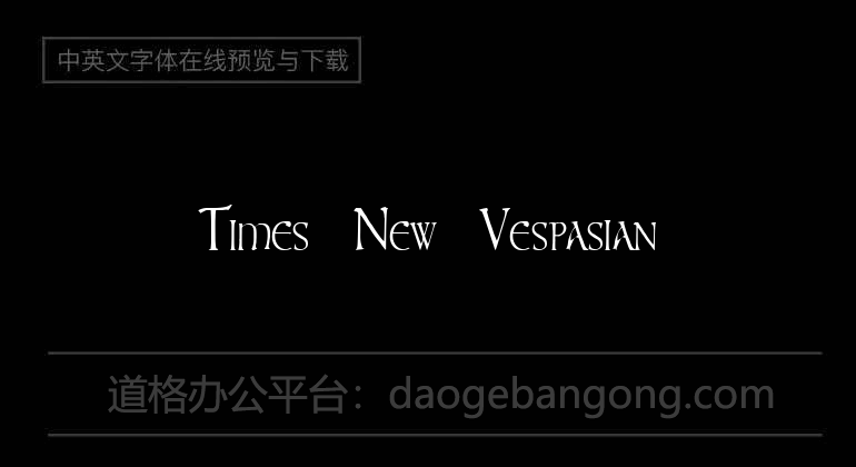Times New Vespasian
