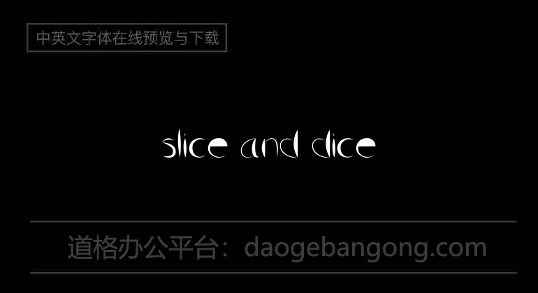 Slice And Dice