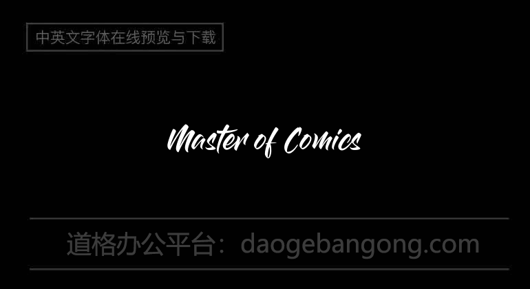 Master of Comics