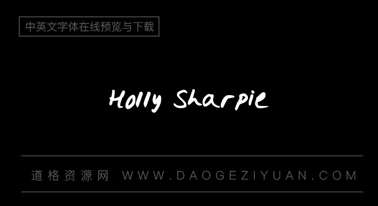 Holly Sharpie