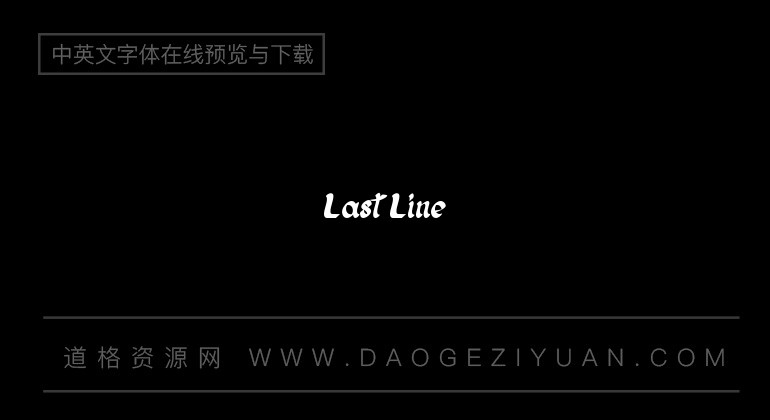 Last Line