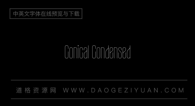 Conical Condensed