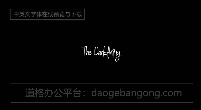 The Darkthing