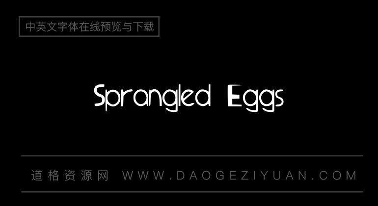 Sprangled Eggs