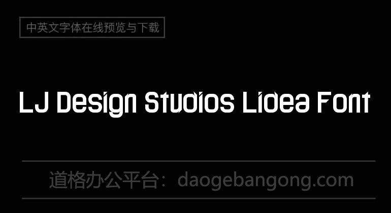 LJ Design Studios Lidea Font