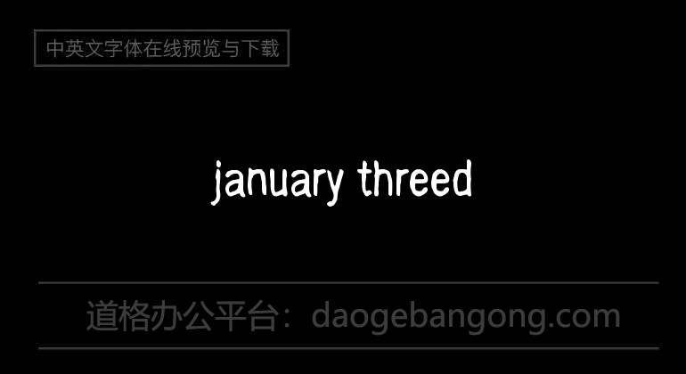 January Threed