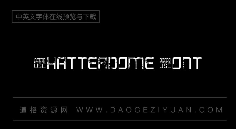 Shatterdome Font
