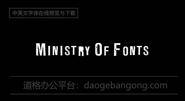 Ministry Of Fonts
