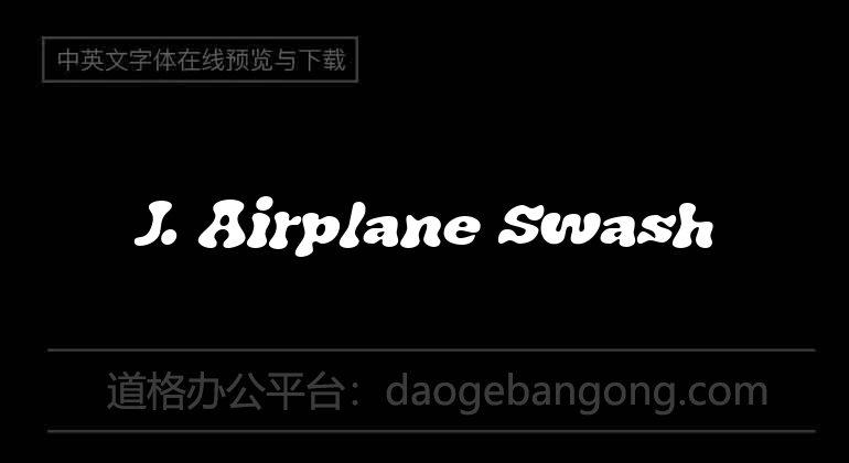J. Airplane Swash
