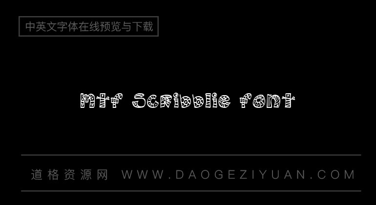 MTF Scribblie Font