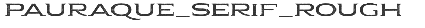 Pauraque_Serif_Rough