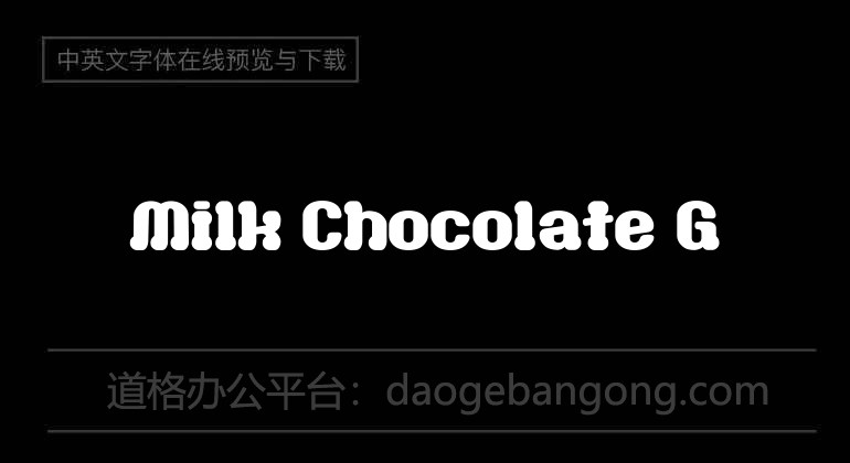 Milk Chocolate G