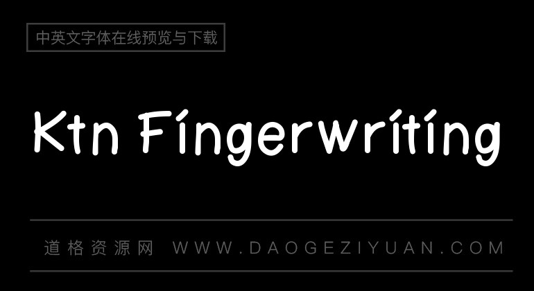 Ktn Fingerwriting
