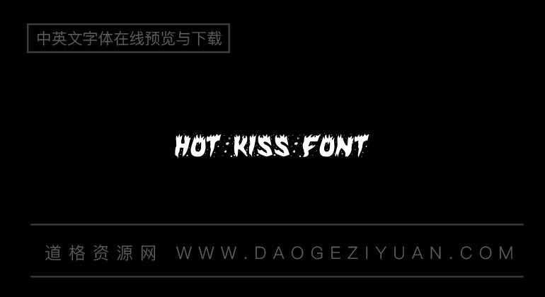 Hot Kiss Font