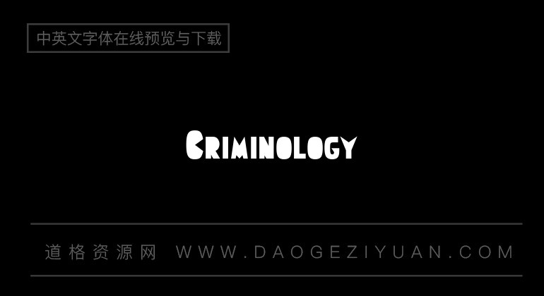 Criminology
