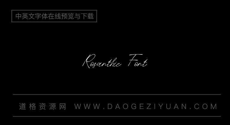 Rosanthie Font