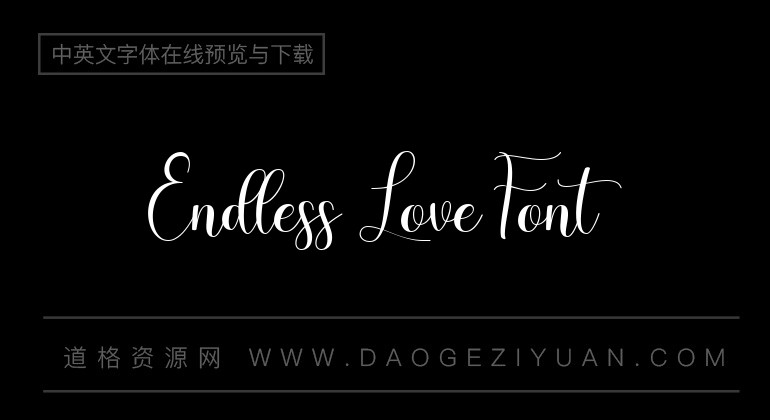 Endless Love Font