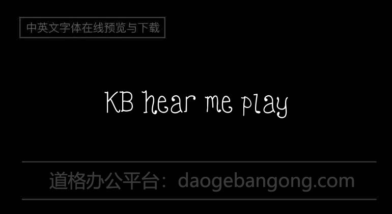 KB hear me play