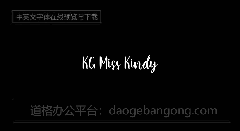 KG Miss Kindy