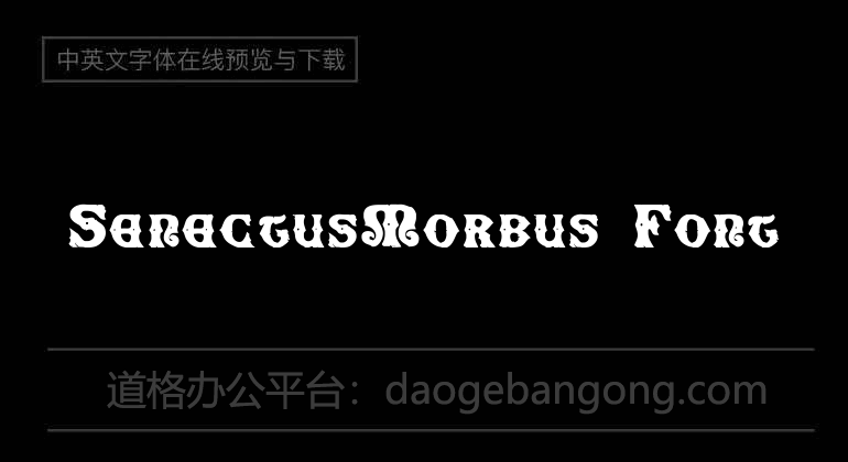 SenectusMorbus Font