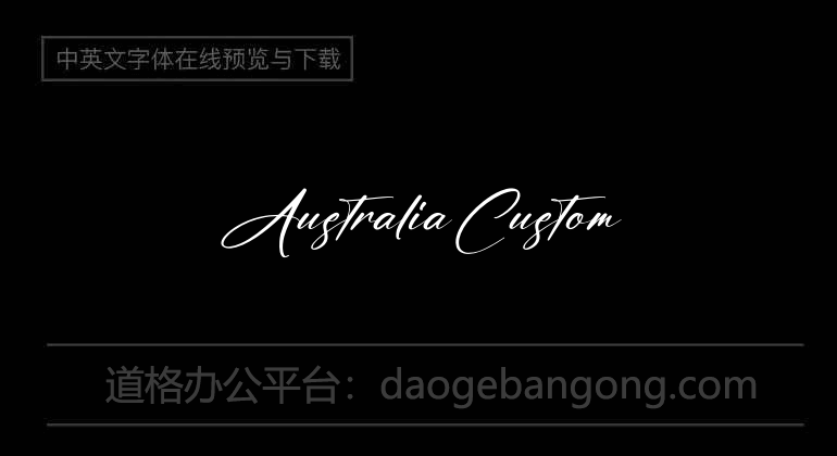 Australia Custom