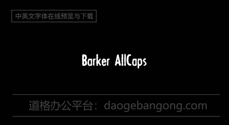 Barker AllCaps