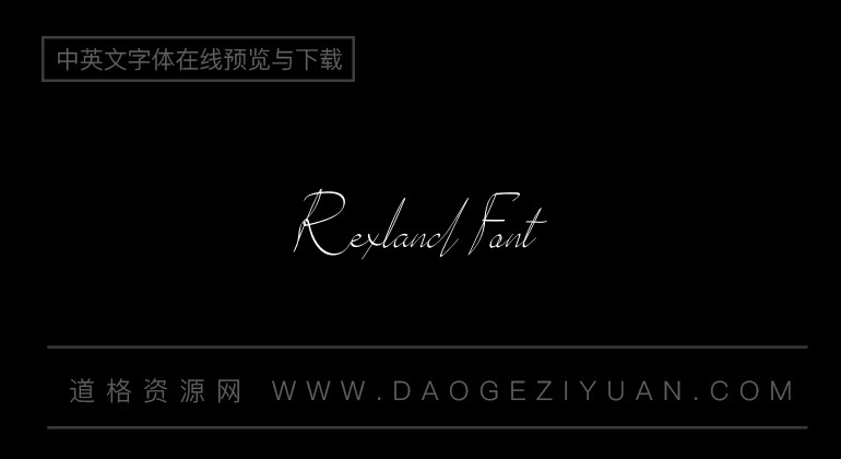 Rexland Font