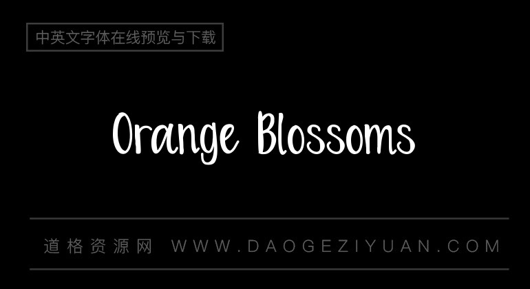 Orange Blossoms