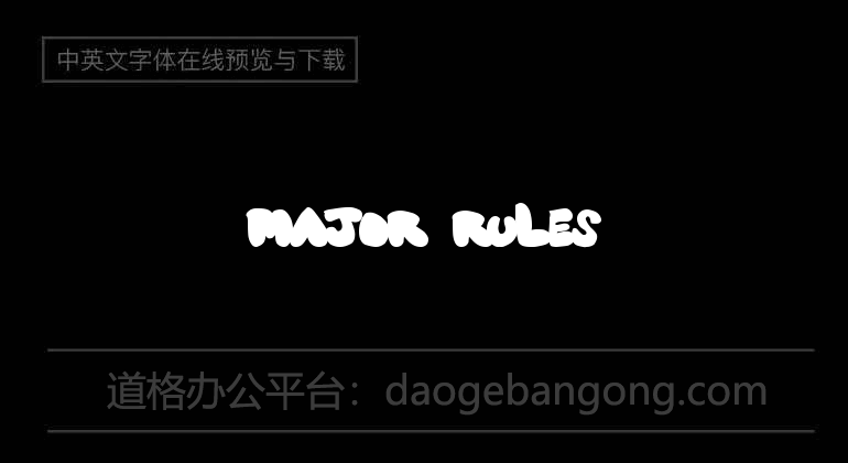 Major Rules