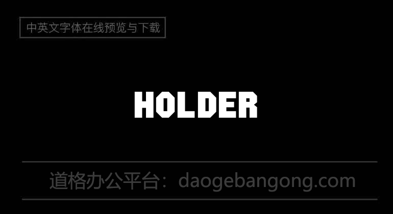 Holder