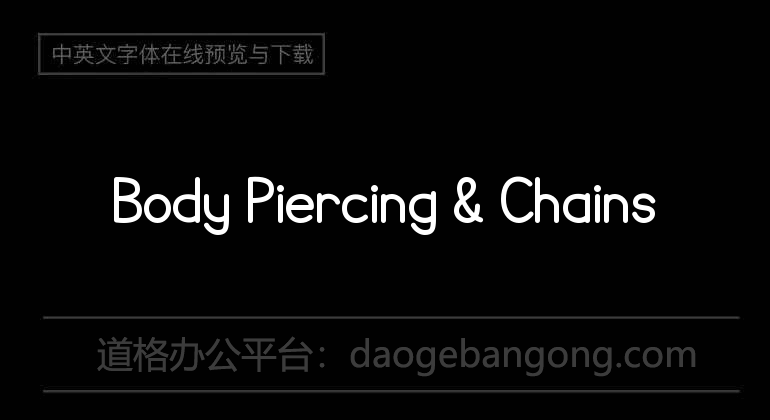 Body Piercing & Chains