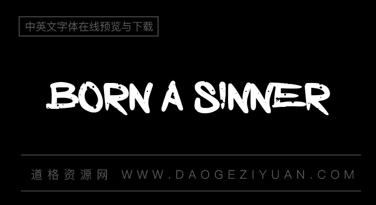 Born a Sinner