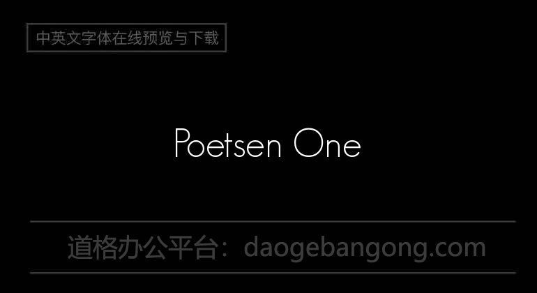 Poetsen One