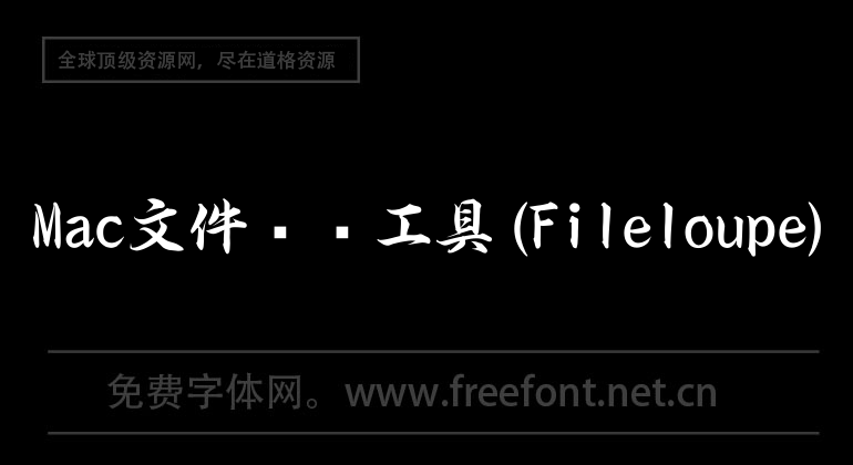 Mac文件预览工具(Fileloupe)