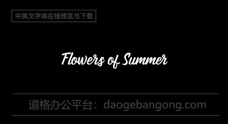 Flowers of Summer