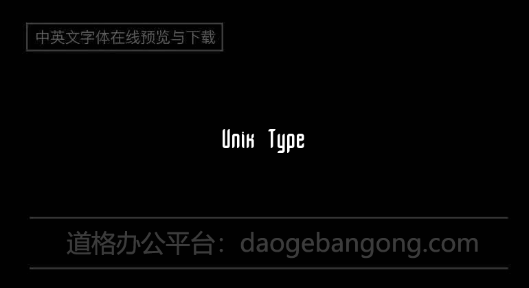 Unik Type
