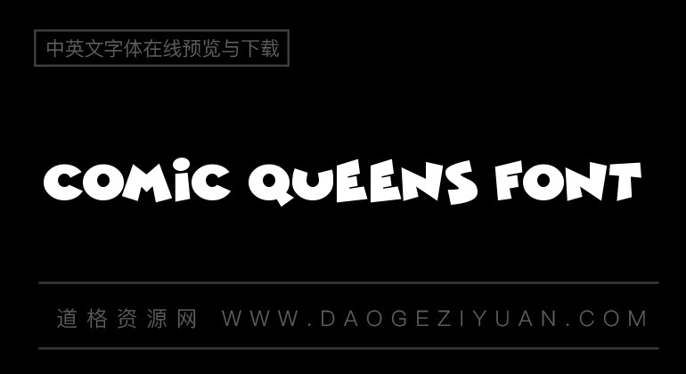 Comic Queens Font