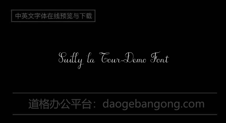 Suilly la Tour-Demo Font