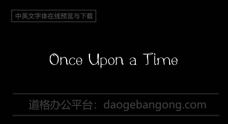 Once Upon a Time