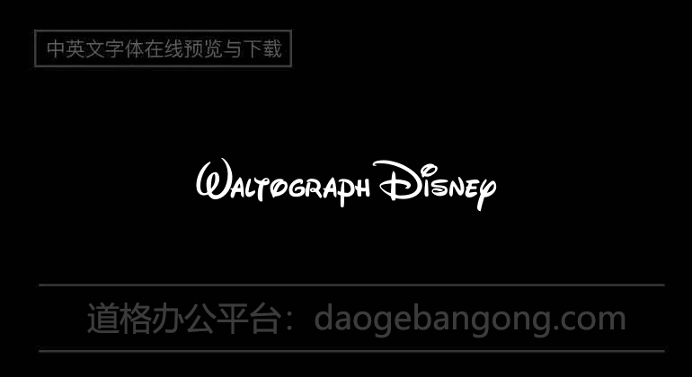 Waltograph Disney
