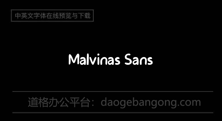 Malvinas Sans