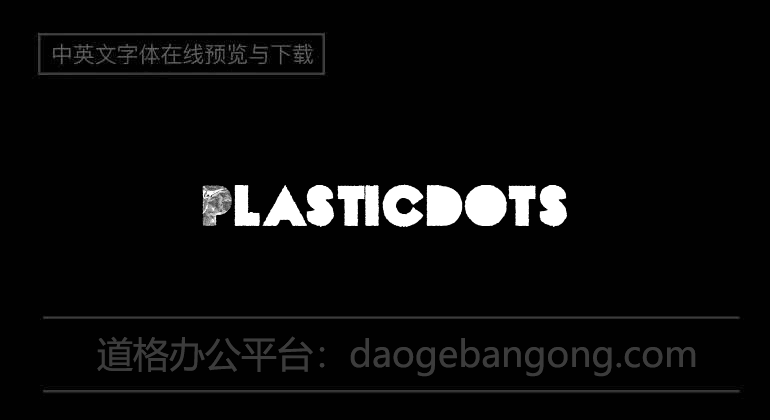 Plastic dots