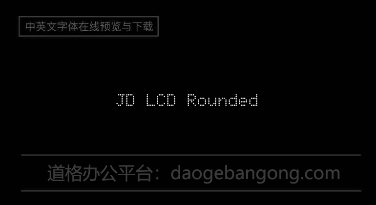 JD LCD Rounded