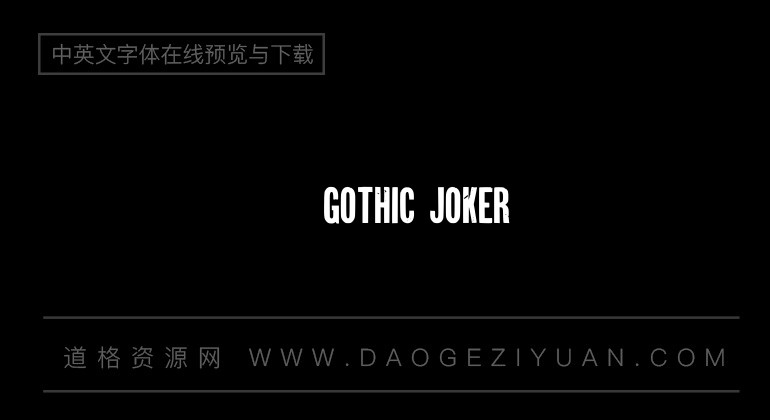 Gothic Joker