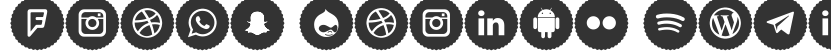 Icons Social Media 9