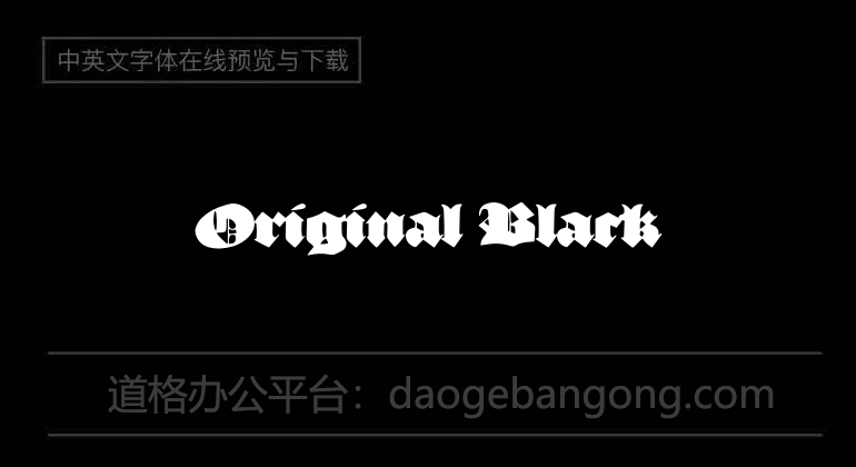 Original Black