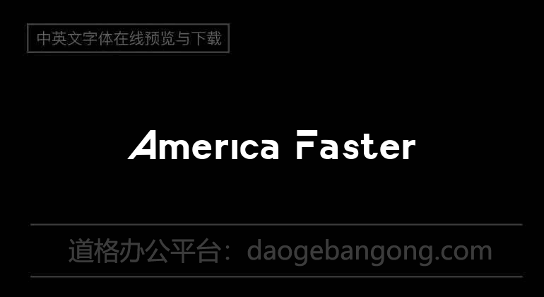 America Faster